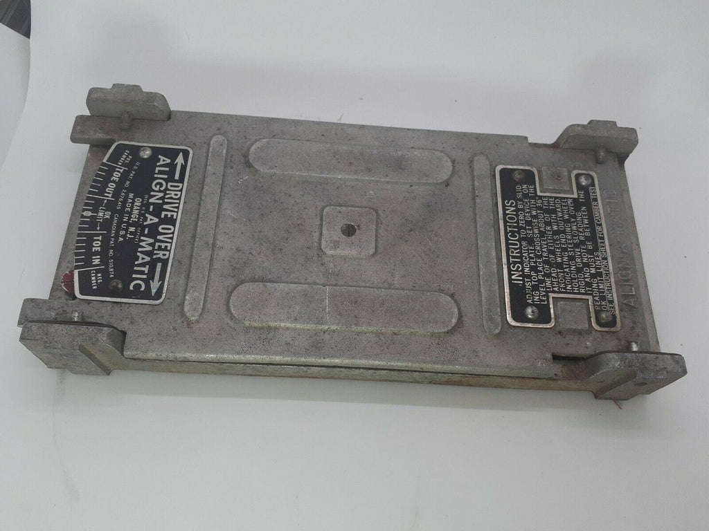 Align-A-Matic Heavy Duty Drive On Car Wheel Alignment Tool OranNJ