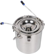 5l electric milking machine, double head pulsation vacuum pump milker portable milking supplies with pulse timing settings vacuum pump milker household milking machine (cow/sheep)(cow)