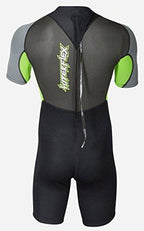 HYPERFLEX Mens and Womens 2.5mm Shorty Springsuit Wetsuit – SURFING, Water Sports, Scuba Diving, Snorkeling - Comfort, Flexible,
