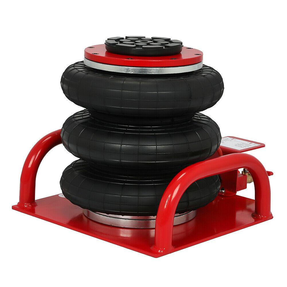 3 Ton Triple Bag Air Jack 5.5"-16" Lifting Height Air Bag Jack Lift Pneumatic