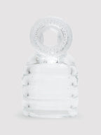 Lovehoney Hummer Deluxe Male Masturbator Wand Attachment, Clear