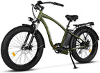 NF MaxFoot MF-18 Electric Bike 26" Fat Tire, 750W 48v 13Ah Mountain Ebikes, Removable Lithium Battery Commuter Bicycle, 23 MPH Max Speed LCD Display
