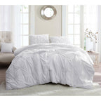 BYB Pacific Blue Pin Tuck Comforter - King