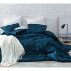 BYB Pacific Blue Pin Tuck Comforter - King