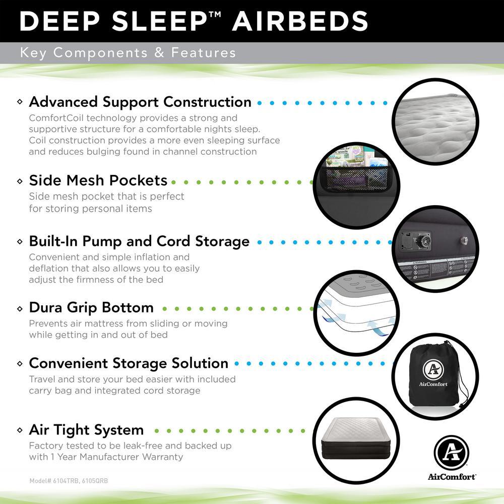 Deep Sp Queen Size Raised Air Mattress