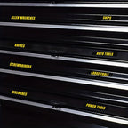 Organize Your Toolbox in Style: 36pcs/set Tool Box Label Decal Sticker Set