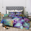 Biljana Kroll Oil Spill Florals Comforter by Deny s
