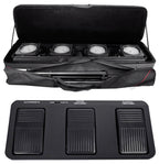 Chauvet 4BAR USB D-Fi Lighting Fixture+Tripod Stand+Footswitch+Bag+LED Fogger
