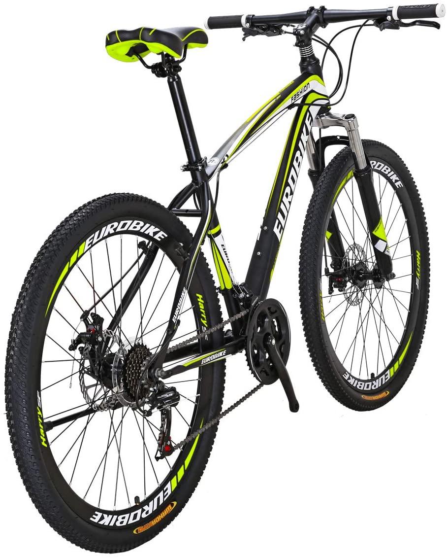 Bikes HYX1 21 Speed 27.5 Inches Muti Spoke Wheels Mountain Bike Blackyellow