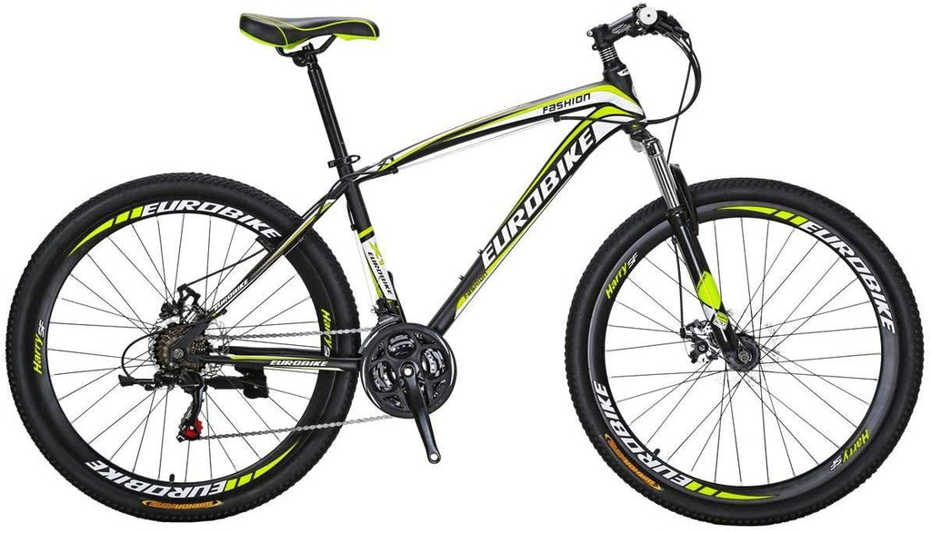 Bikes HYX1 21 Speed 27.5 Inches Muti Spoke Wheels Mountain Bike Blackyellow