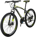 Bikes HYX1 21 Speed 27.5 Inches Muti Spoke Wheels Mountain Bike Blackyellow
