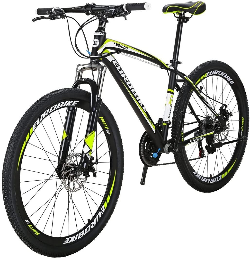 Bikes HYX1 21 Speed 27.5 Inches Muti Spoke Wheels Mountain Bike Blackyellow