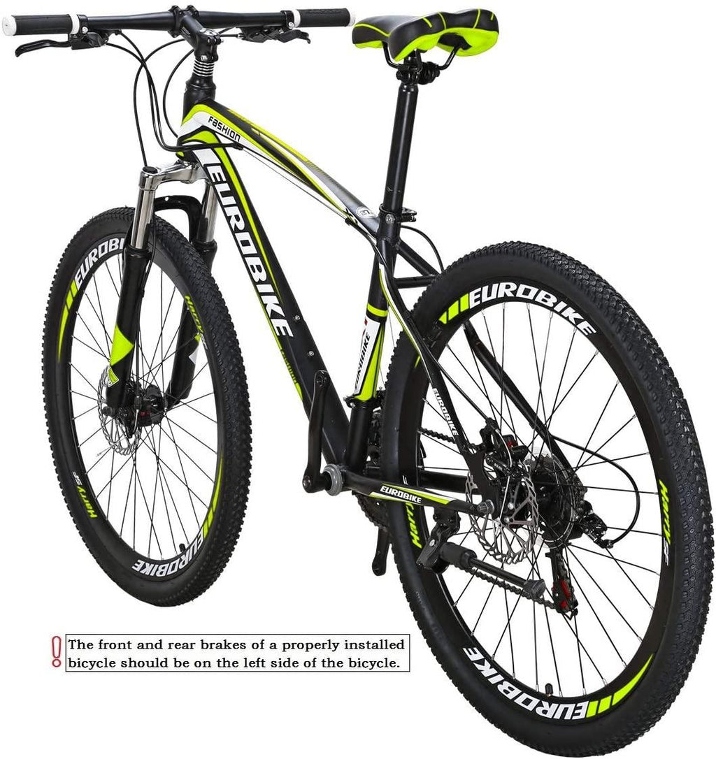 Bikes HYX1 21 Speed 27.5 Inches Muti Spoke Wheels Mountain Bike Blackyellow