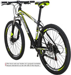 Bikes HYX1 21 Speed 27.5 Inches Muti Spoke Wheels Mountain Bike Blackyellow