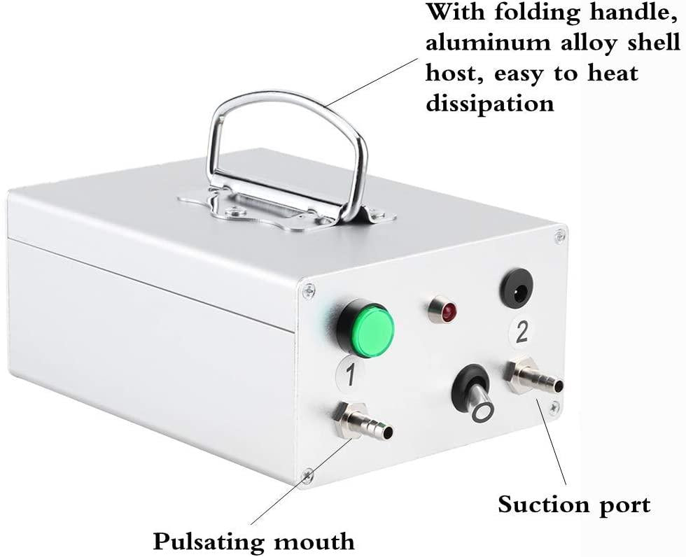 liyeehao milking vacuum pump large suction pulsation charging milking vacuum pump electric milking machine accessory goat milker machine goat milking supplies for cow sheep horse(us)