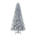 9 ft Starry Light Flocked Christmas Tree