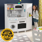White LarPlay Kitchen