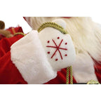 48 in. Christmas Music and Motion Santa Claus in Chimney