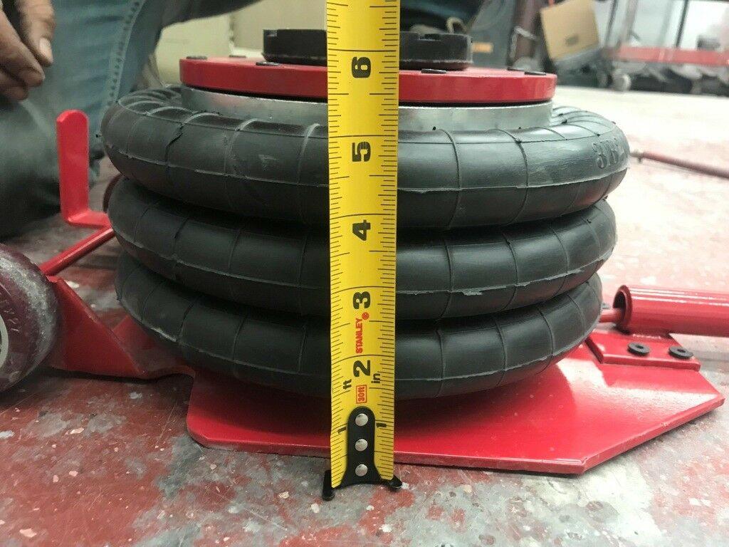 Lift Triple Bag Air Go Bag Jack 3 Ton Auto shop Tire Shop 2 pcs HEAVY DUTY