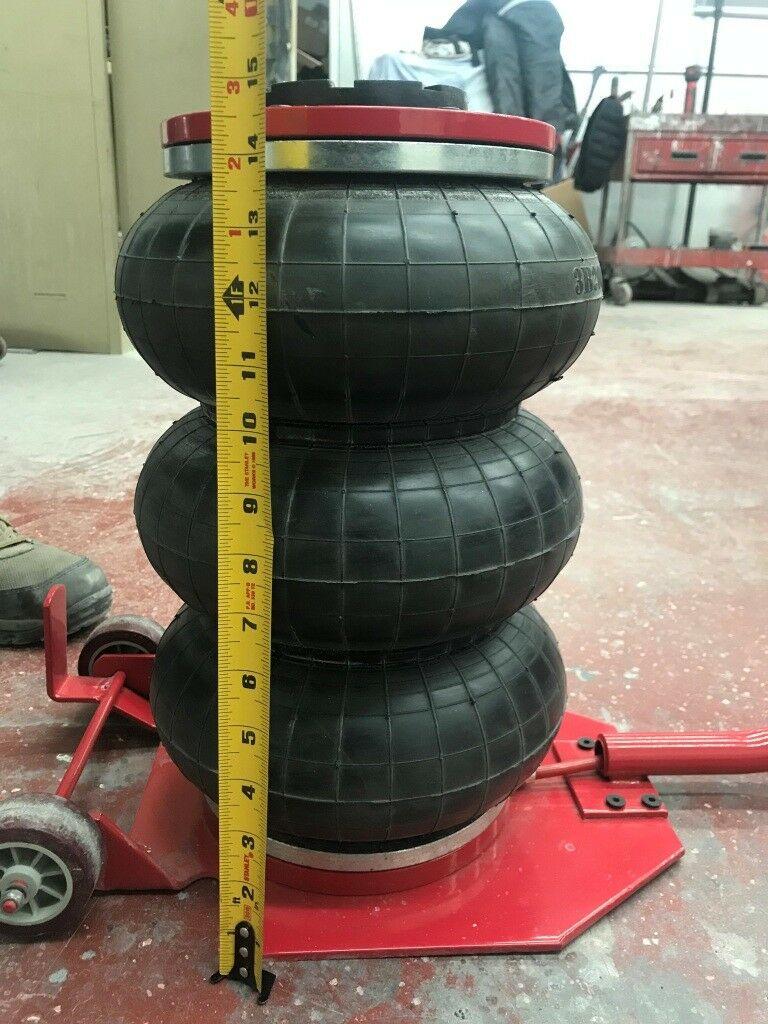 Lift Triple Bag Air Go Bag Jack 3 Ton Auto shop Tire Shop 2 pcs HEAVY DUTY