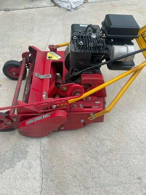 17" front throw reel mower w/ grass catcher (7 blades) Model 17-3.5RP-SP