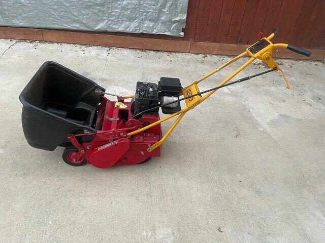 17" front throw reel mower w/ grass catcher (7 blades) Model 17-3.5RP-SP