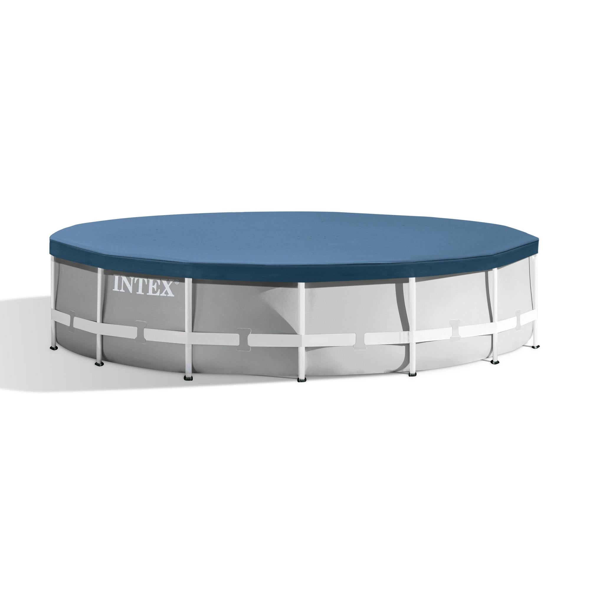 26723EH 15ft x 42in Prism Frame Above Ground Swimming Pool Set with Easy Set Up and Filter