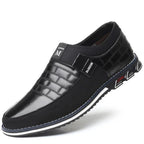 Men's Business Leather Slip On Shoes