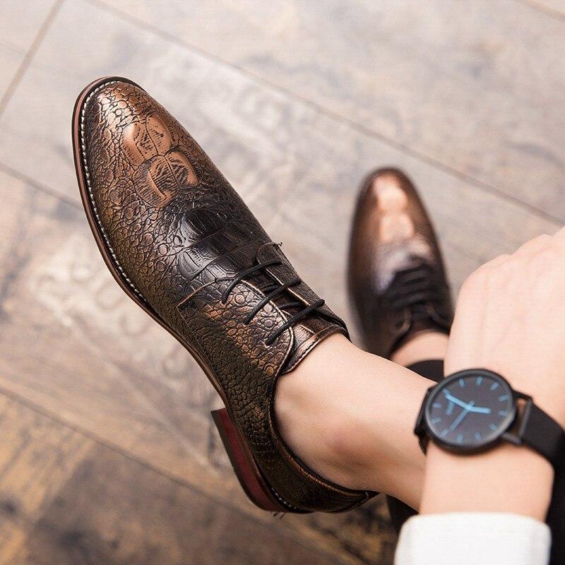 Men's Classic Office Formal Wedding Dress Shoes