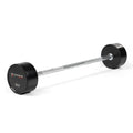 Fitness Straight Rubber Fixed Barbell 90 lb.