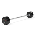 Fitness Straight Rubber Fixed Barbell 90 lb.