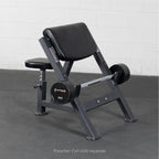 Fitness Straight Rubber Fixed Barbell 90 lb.