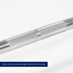 Fitness Straight Rubber Fixed Barbell 90 lb.