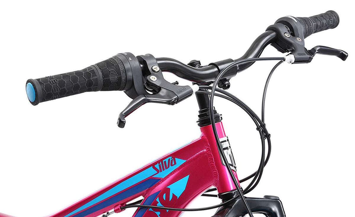 Mongoose 24 In. Silva Mountain Bike, Pink