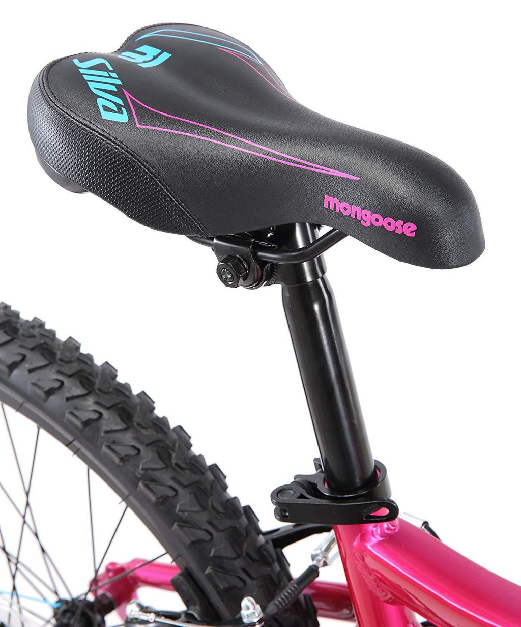 Mongoose 24 In. Silva Mountain Bike, Pink