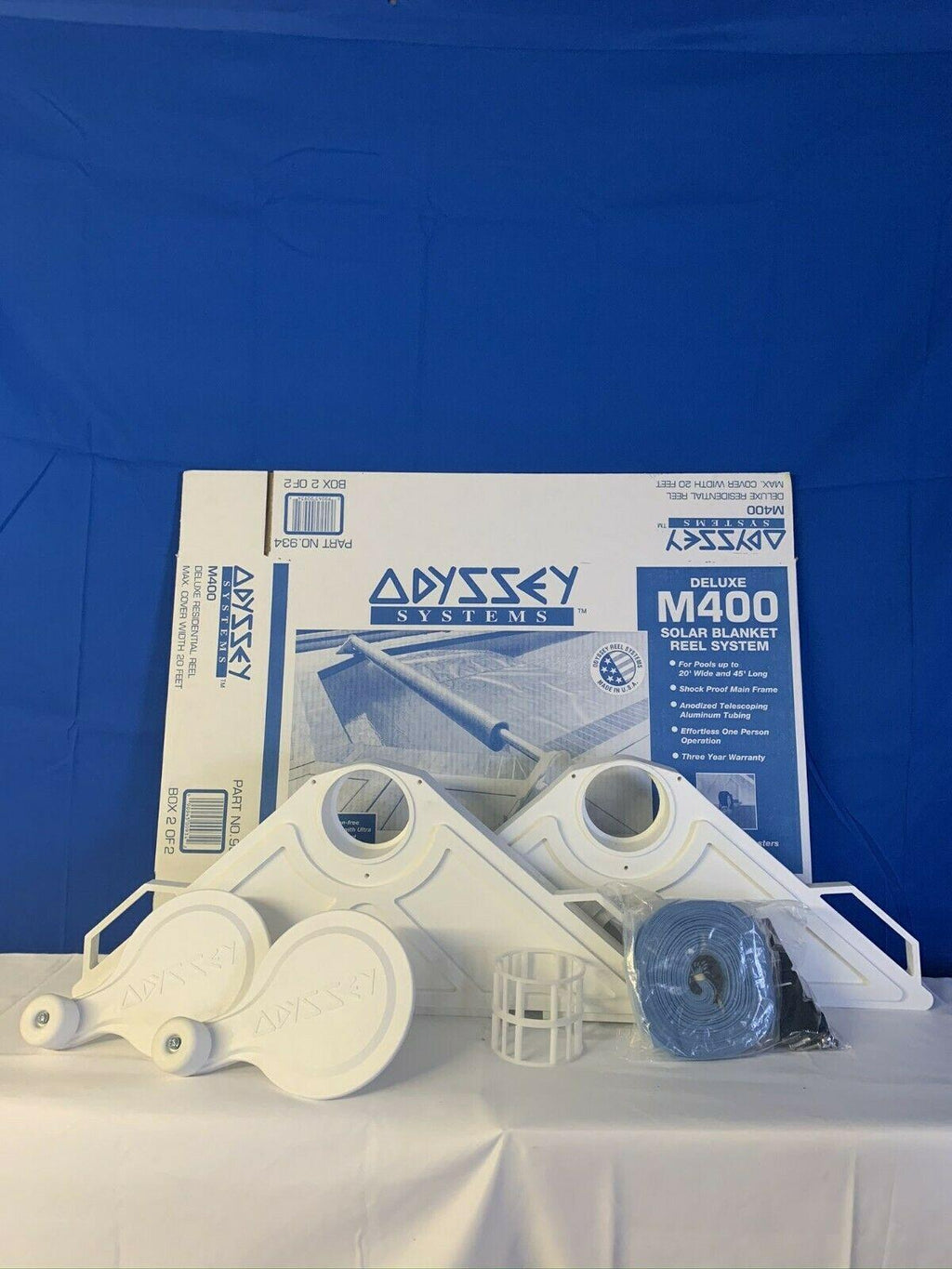 odyssey pool cover reel #934 replacement reel system