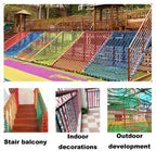 Climbing net Children's Outdoor Climbing net, Polyester Decorative net Protection net, Kindergarten Climbing Development Training net (Size : 12m(37ft))