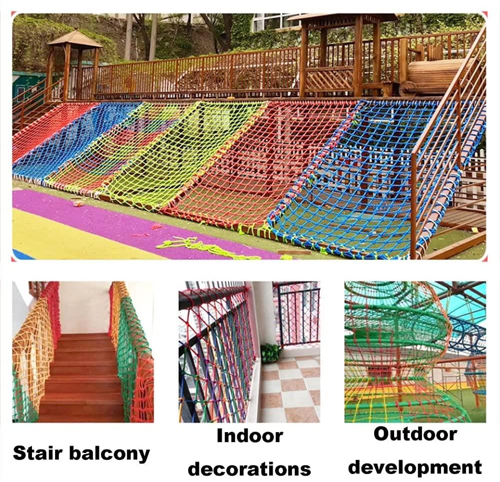 Climbing net Children's Outdoor Climbing net, Polyester Decorative net Protection net, Kindergarten Climbing Development Training net (Size : 12m(37ft))