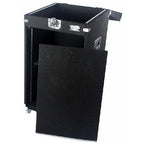 Studio Mixer DJ Booth Cart Stand AMP Stage Gear Rack Mount Cabinet