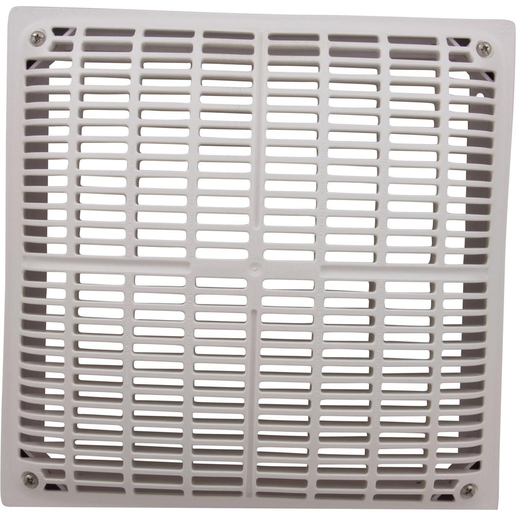 Hayward Main Drain Grate, Hayward Low Velocity, 12" x 12"Sq, w/Frame