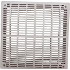 Hayward Main Drain Grate, Hayward Low Velocity, 12" x 12"Sq, w/Frame