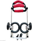 Supicity Adjustable Dog Wheelchair for Back Legs,Hind Legs Auxiliary Pet Wheelchair,Soft Comfortable Dog Wheelchair for Small/Medium/LarDog Refined