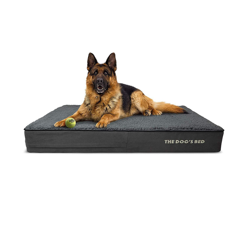Dogs Bed Orthopedic Dog Bed, Premium Memory Foam S-XXXL, Waterproof, Dog Pain Relief for Arthritis, Hip &amp; Elbow Dysplasia, Post Surgery, Lameness, Senior Supportive, Calming Bed, Washable Cover