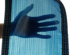 18'x36' inground rectangle swimming pool winter safety cover blue mesh 12 year