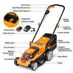 CLMF4015K Cordless 15-Inch Brushless Lawn Mower 40V Max Lithium 40V 15-Inch
