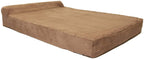 Big Barker Mini - 4" Pillow Top Orthopedic Dog Bed with Headrest for Small and Medium Sized Dogs 20-50 Pounds