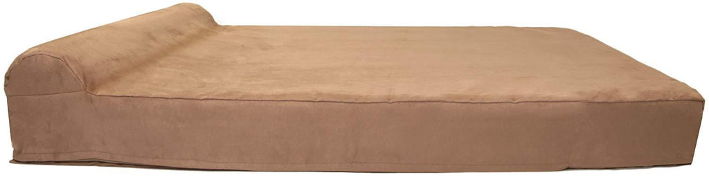 Big Barker Mini - 4" Pillow Top Orthopedic Dog Bed with Headrest for Small and Medium Sized Dogs 20-50 Pounds