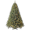 Holiday Time Prelit 600 LED Clear Lights, Prescott Pine Artificial Christmas Tree, 7.5'