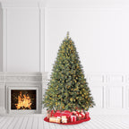 Holiday Time Prelit 600 LED Clear Lights, Prescott Pine Artificial Christmas Tree, 7.5'