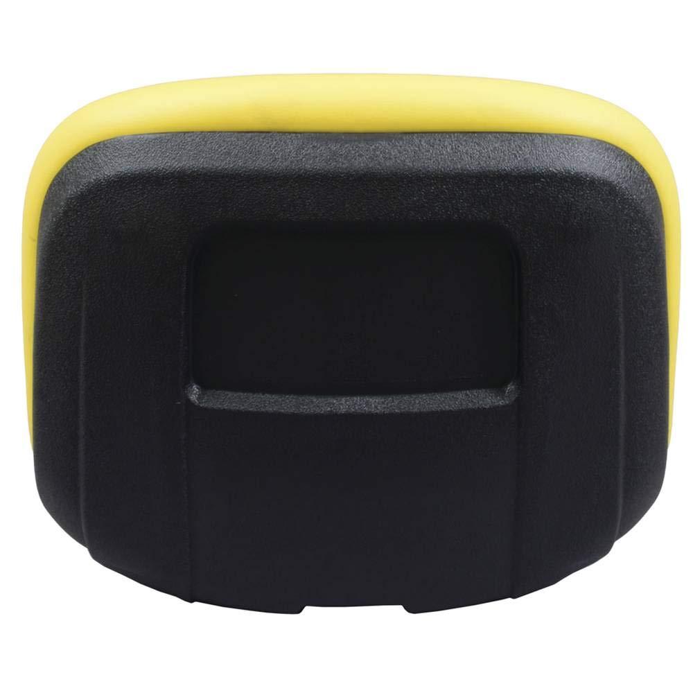 stens - 420-182 high back seat, john deere am131531, ea, 1, yellow